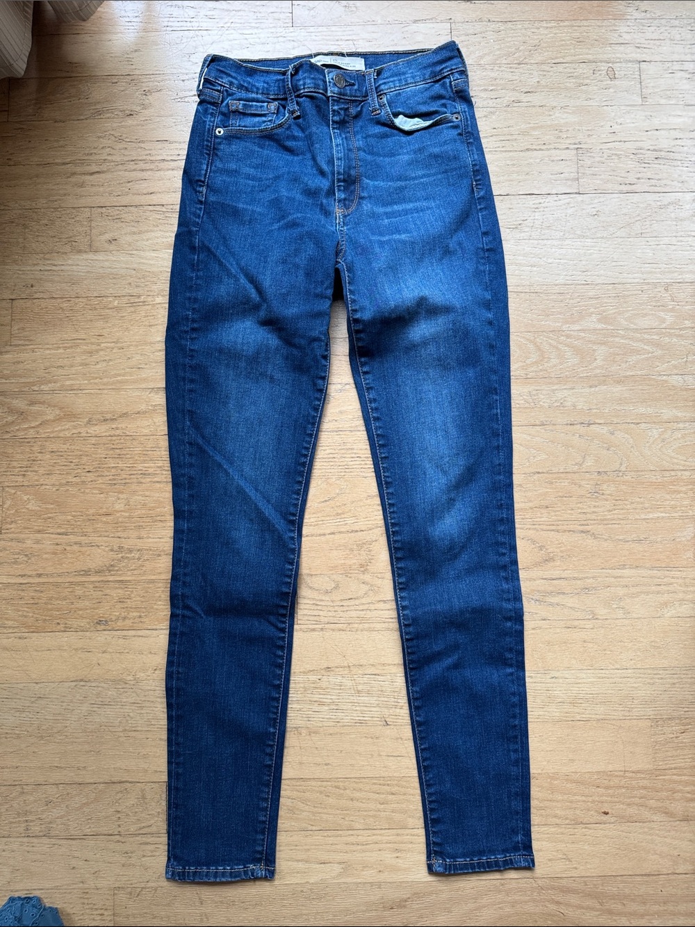 GAP Women's Deep Blue Skinny Jeans
